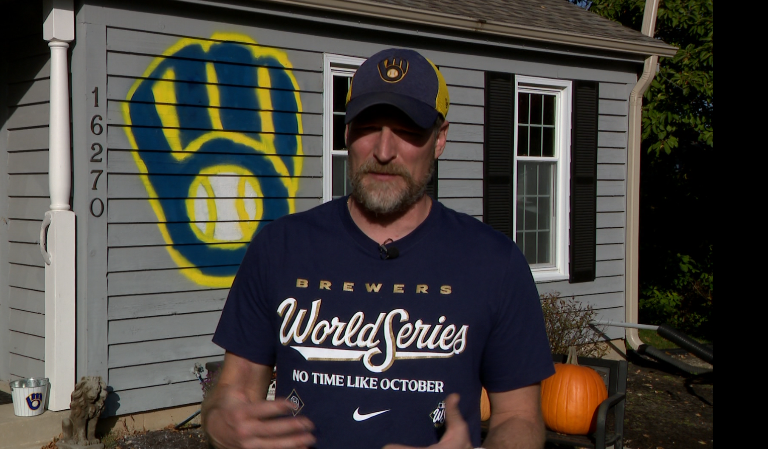 Brewers fan paints house to celebrate team’s World Series run — WISN 12 Milwaukee, Killeen Sports news