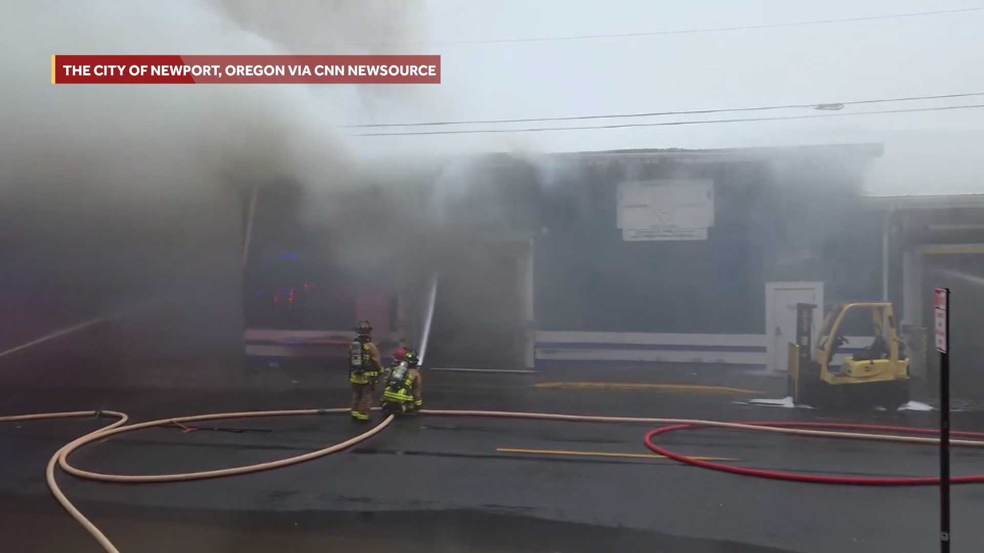 Possible ammonia contamination prompts evacuations after Oregon seafood plant fire, officials say — WESH 2 Orlando, Killeen Schools news