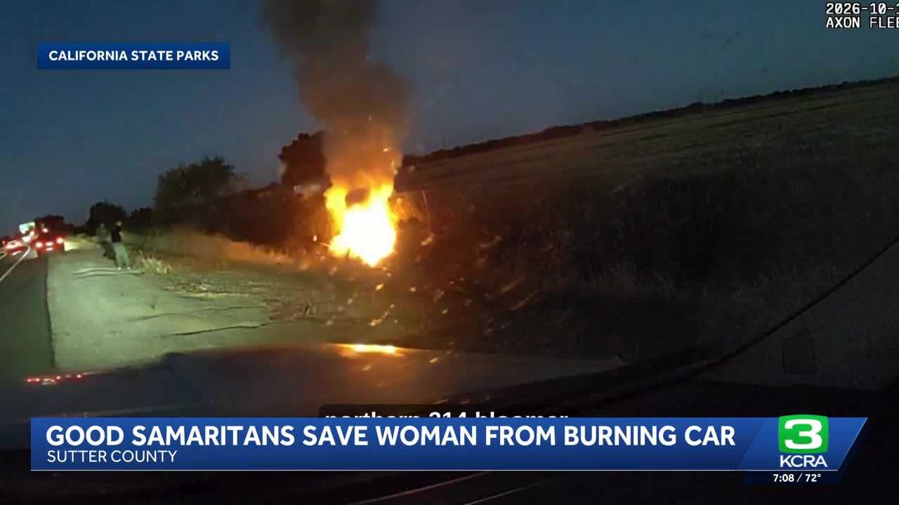 Officers rescue woman from burning car — WISN 12 Milwaukee, Killeen Community news