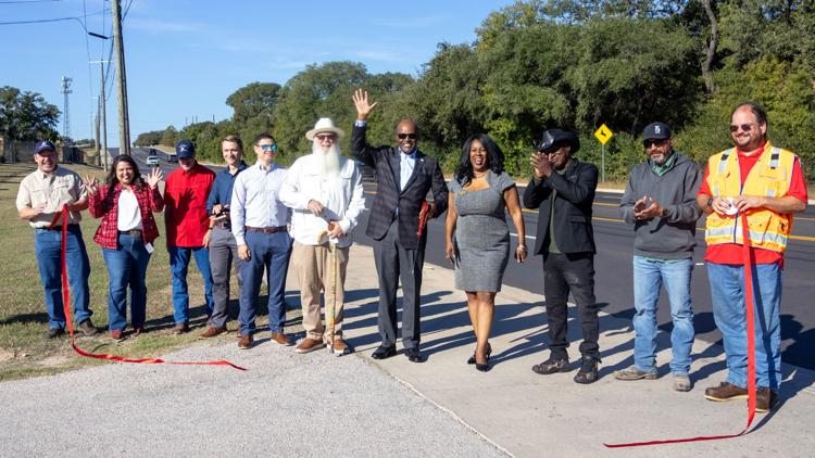 City of Killeen cuts ribbon on first phase of Stagecoach Road improvements — KCEN (Central Texas), Killeen Community news